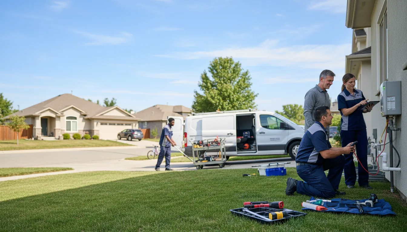 Tankless water heater service in Windsor, CA